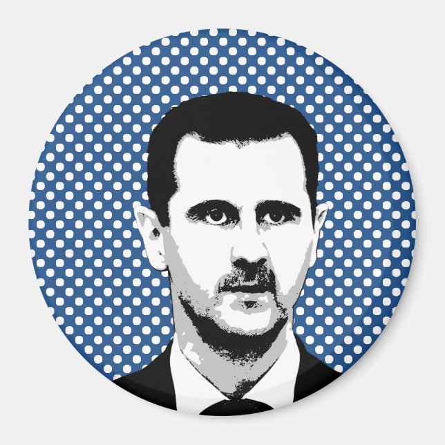 Bashar al Assad - International Leader -.png Magnet (Front)