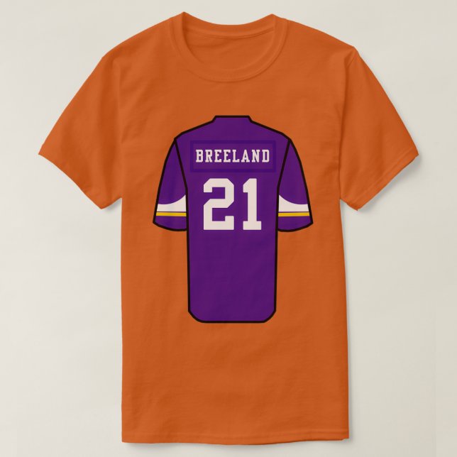 Bashaud Breeland Jersey T-Shirt (Design Front)