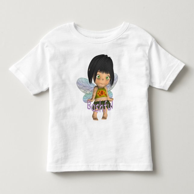 Bashful Blossom Toddler T-Shirt (Front)
