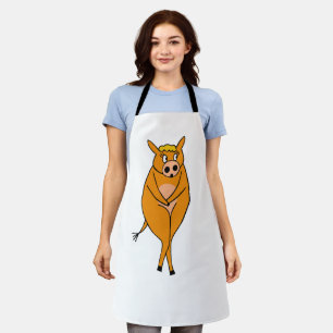 Bashful Cow Apron