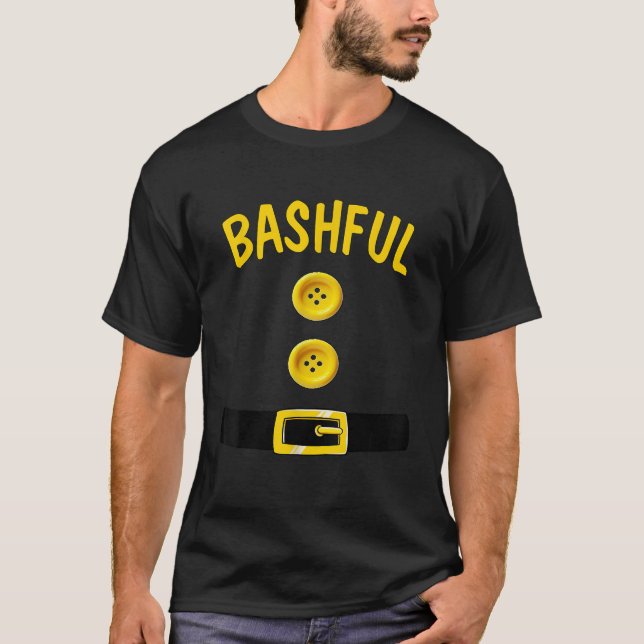Bashful Dwarf Halloween Costume Colour Matching Ba T-Shirt (Front)