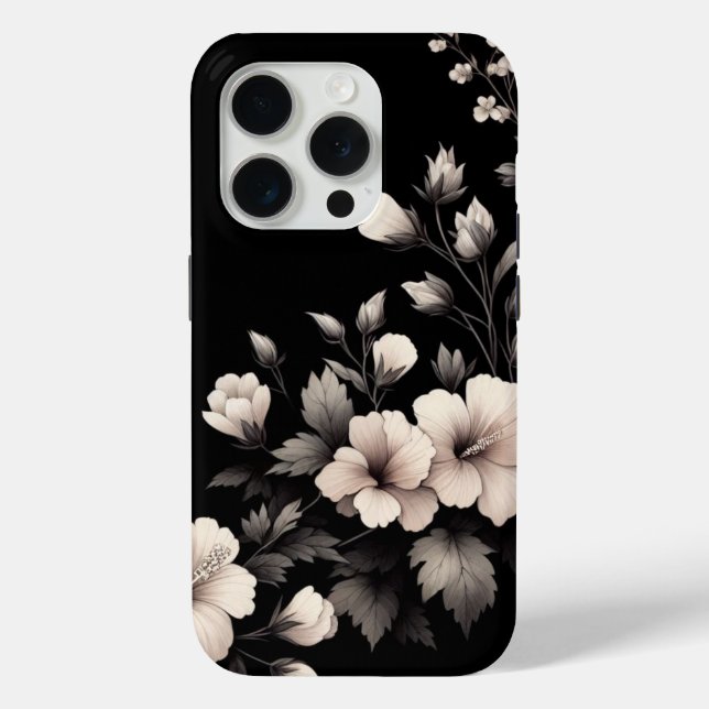 Bashful Hibiscus Case-Mate iPhone Case (Back)