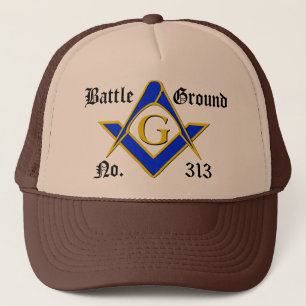 Basic 3 Colour Logo Trucker Hat