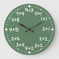 Basic Addition Fun Mathematical Arithmetic Clock