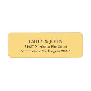 Basic Address Label