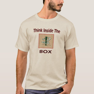 Basic American HorseShoes Tee-Think Inside the Box T-Shirt