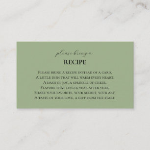 Basic and Elegant Enclosure Card