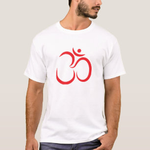 Basic beach with Om design T-Shirt
