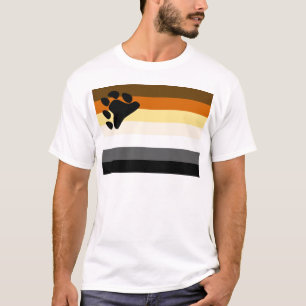 Basic Bear Pride Flag T-Shirt