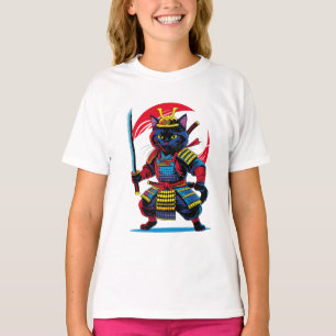 Basic Beer of Girls Gato Samurai T-Shirt