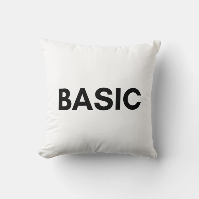 basic black cushion (Front)