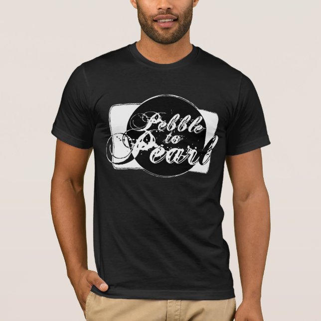 Basic Black Men's T with Logo T-Shirt (Front)