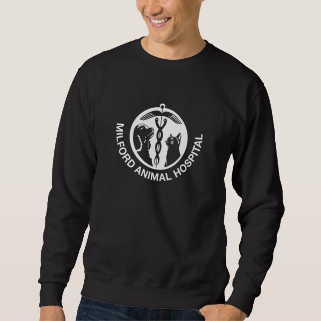 Basic Black Sweatshirt (Unisex) (Front)