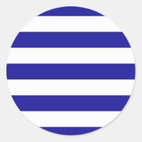 Basic Blue and White Stripes