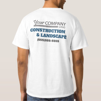 Basic Blue, Grey and Black with Logo T-Shirt