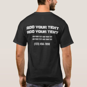 Basic Business Advertising T-Shirt