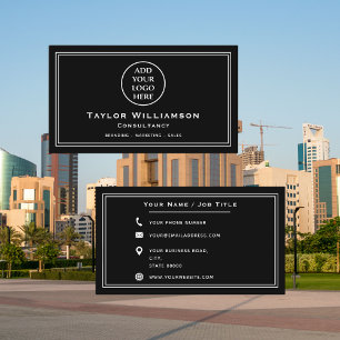 Basic Business Logo Corporate Professional Company Card