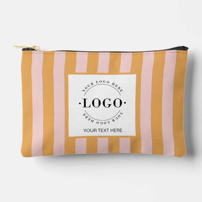 Basic Business Logo Your Company Promotion Gifts Accessory Pouch (Front)