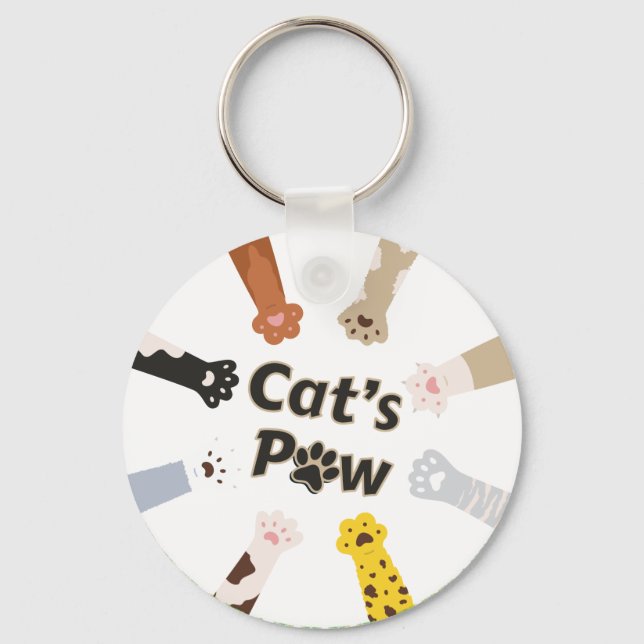 Basic Button Key Ring (Front)