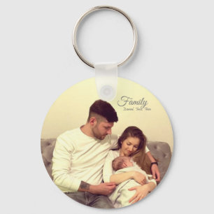 Basic Button Schlüsselanhänger Bybels Design Key Ring