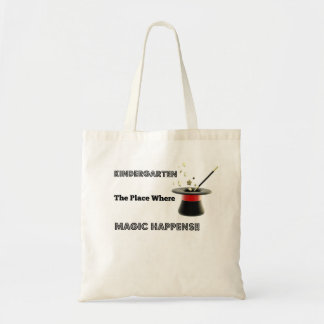 Basic CanvasTote Kindergarten Magic Tote Bag