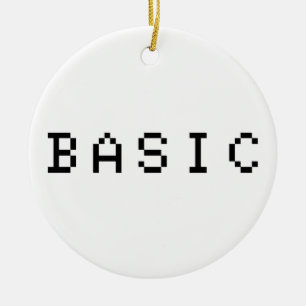 BASIC CERAMIC TREE DECORATION