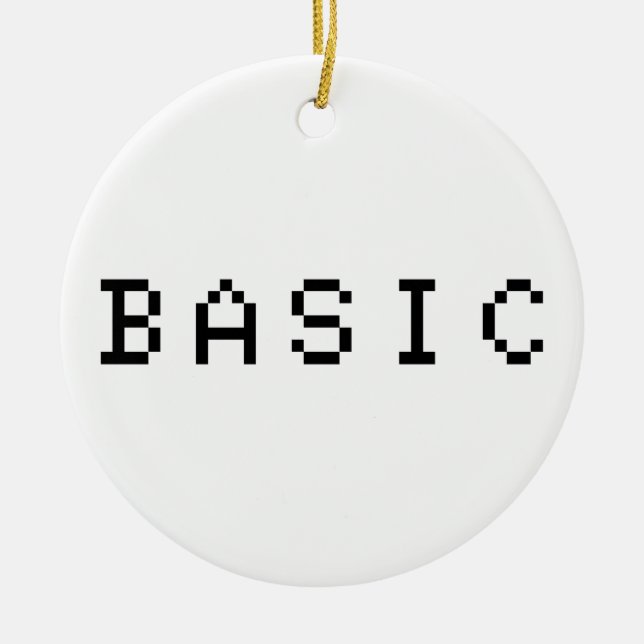 BASIC CERAMIC TREE DECORATION (Front)