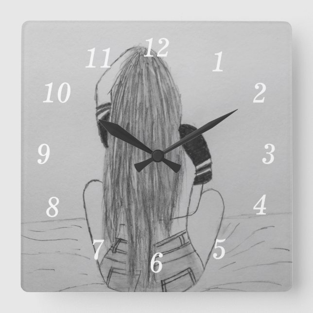 Basic Chick Wall Clock (Front)