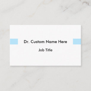 Basic & Conservative Professional Business Card