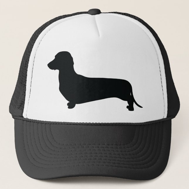 Basic Dachshund Trucker Hat (Front)