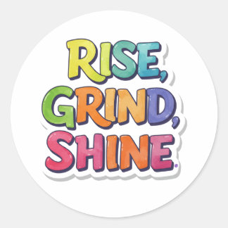 Basic Dark T-Shirt Classic Round Sticker