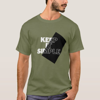 Basic Dark T-Shirt keep it simpel 