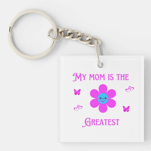 Basic Dark T-Shirt Key Ring (Front)