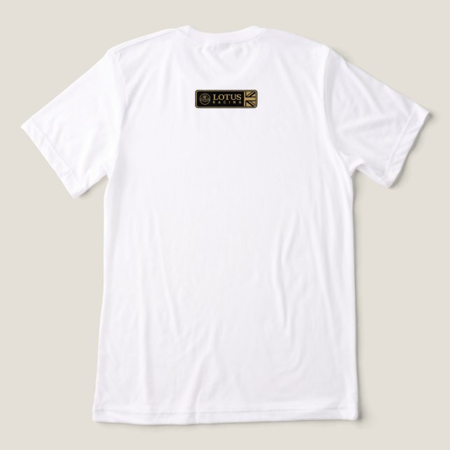 Basic Dark T-Shirt Tri-Blend Shirt (Design Back)