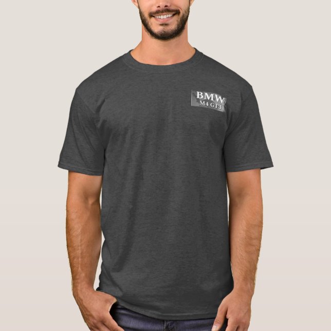 Basic Dark T-Shirt with bmw m3 design (Front)
