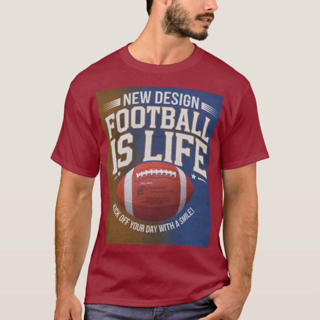 Basic Dark T-Shirt with Vibrant Digital Design – P (Front)