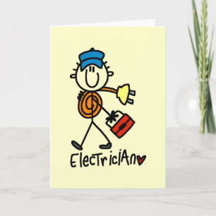 Basic Electrician Tshirts and Gifts Card