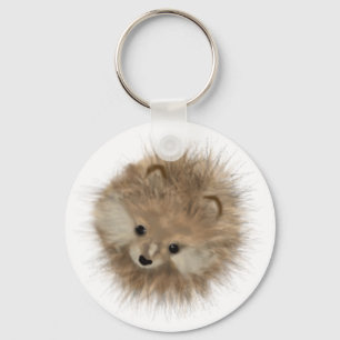 Basic Fur-ball Key Ring
