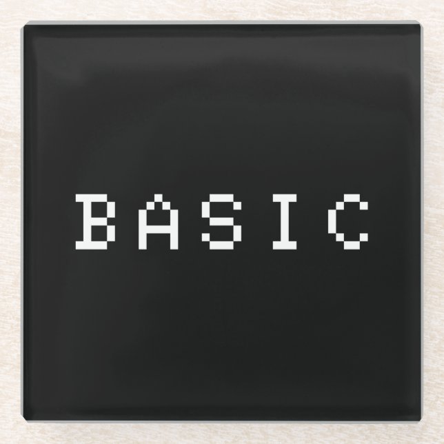 BASIC GLASS COASTER (Front)