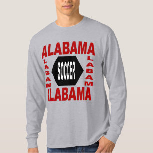 Basic gray T-shirt for men ALABAMA SOCCER