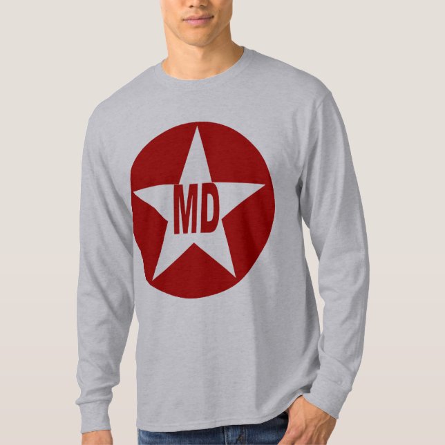 Basic gray T-shirt  MADRID (Front)
