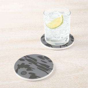 BASIC HERO 1c Sandstone Round Coaster