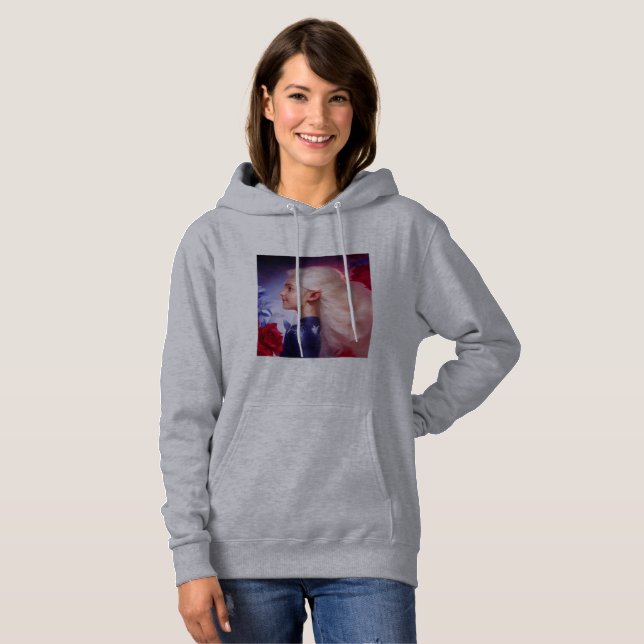 Basic Hooded Sweatshirt (Front Full)