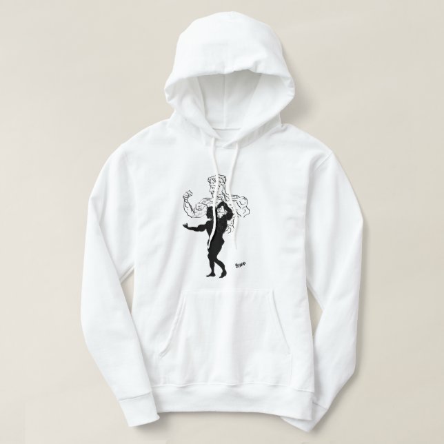 Basic Hooded Sweatshirt : Body Builder (Design Front)
