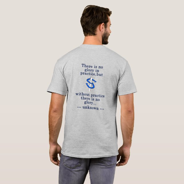 Basic HorseShoe Pitiching T-Shirt (Back Full)