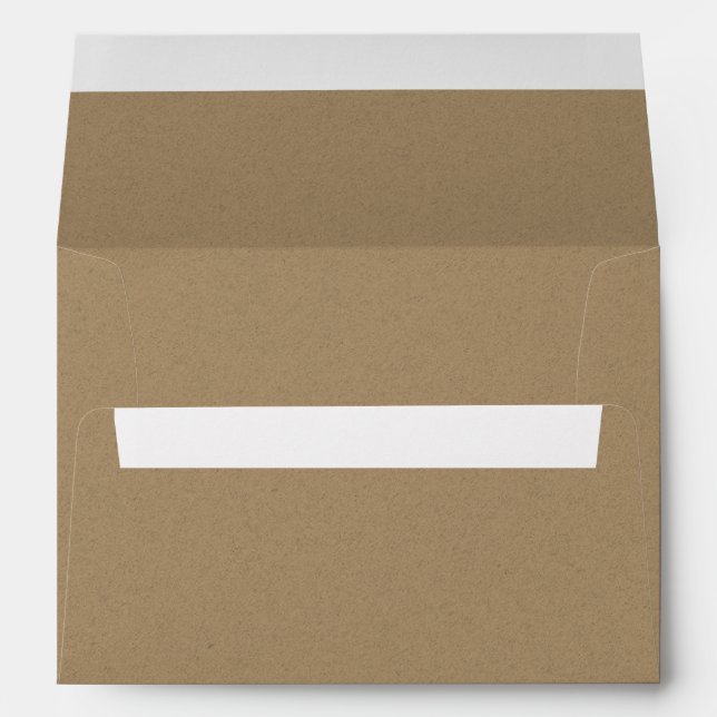 Basic Kraft Paper A7 5x7 Envelope (Back (Bottom))