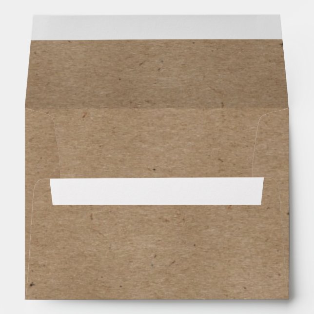 Basic Kraft Paper A7 5x7 Envelope (Back (Bottom))