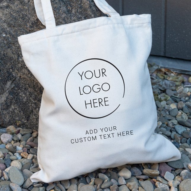 Basic Logo Custom Bag, Business or Shop Tote Bag (Creator Uploaded)