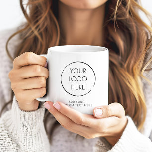 Basic Logo Custom, Business or Marketing Coffee Mug