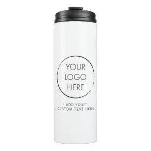 Basic Logo Custom, Business or Marketing Thermal Tumbler